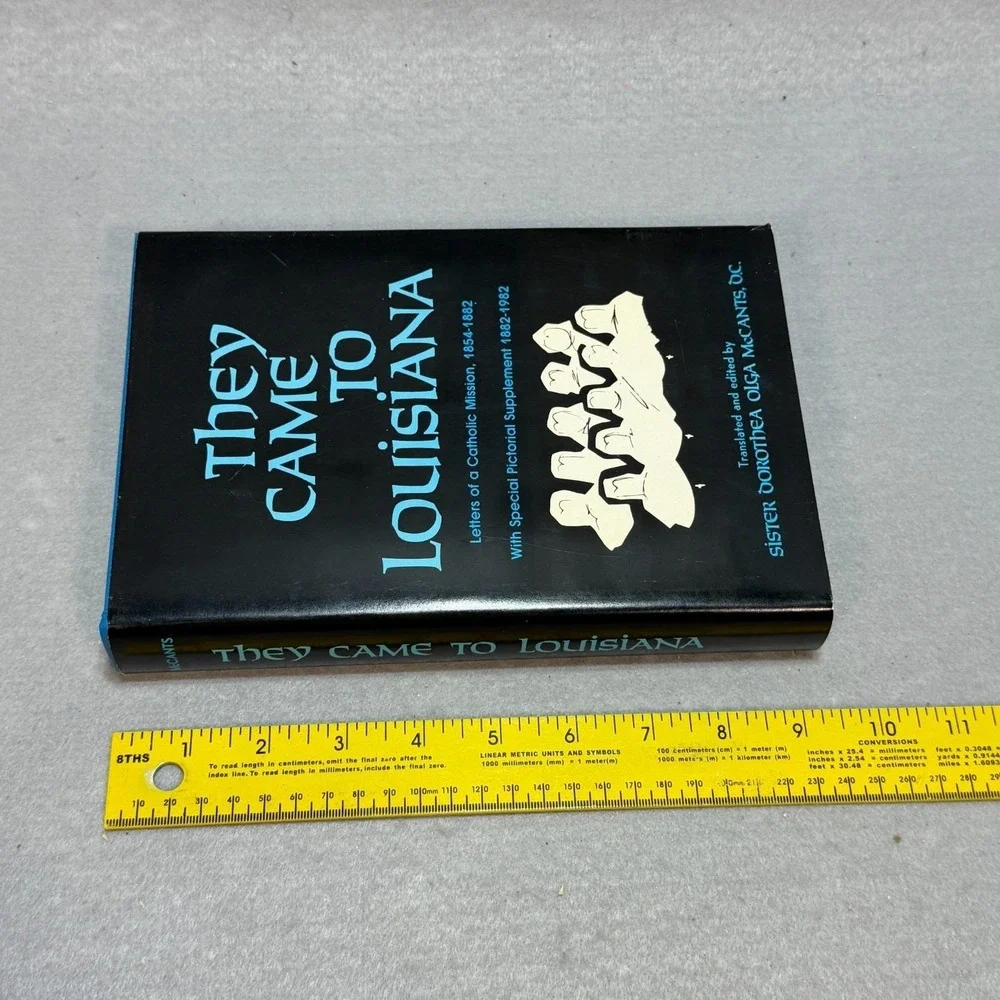 Vintage 1983 They Came to Louisiana  Letters of a Catholic Mission Signed HCDJ